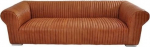 Columbia nahast diivan 3-kohaline Vintage Leather Columbia Brown (Light Brown, Congnacton) ehtne nahast diivan