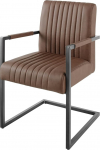 Riess Ambiente Big Aston Modern Cantilever tool Ehtne nahk Vintage Brown Black Pocket Spring Metal s&ouml;&ouml;gitoa tool Dekoratiivne viltimine