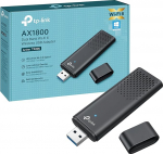TP-Link Archer TX20U WLAN-pulk arvutile, WiFi, AX1800 Dual Band, &uuml;hildub ainult Windows 11/10, USB 3.0, MU-MIMO, OFDMA, WPA3 kr&uuml;pteerimine
