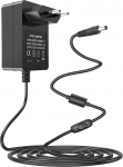 12V 2A AC adapteri toitejuhe Audio-Technica AT-LP60X-BK, AT-LP60X-BW, AT-LP120XUSB-BK plaadim&auml;ngijale koos otsekettaga