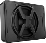 Auto aktiivne subwoofer, sobib istmete alla, maksimaalne v&otilde;imsus 1200 W, 10-tolline, &uuml;mbritseva valgustusega, integreeritud v&otilde;imendusmoodul, v&otilde;imas kompaktne subwoofer