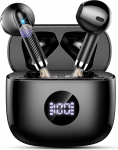 Jxrev juhtmevabad Bluetooth 5.4 k&otilde;rvaklapid, 50 tundi 3D HiFi Bluetooth k&otilde;rvaklapid