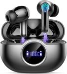 Kopfh&ouml;rer Kabellos Bluetooth 5.4, Bluetooth Kopfh&ouml;rer In Ear 2026 Kabellose Kopfh&ouml;rer Tiefer Bass, ENC m&uuml;ravastase mikrofoniga Traadita k&otilde;rvaklapid 36Std Traadita k&otilde;rvaklapid, IP7 Wasserdicht/USB-C/LED-Anzeige