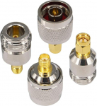 4tk 4G antenni adapteri komplekt SMA to N t&uuml;&uuml;pi adapteri komplekt SMA Female/Male to N Male/Female Raadio Wifi antenn Traadita ruuteri antenn Wifi antenn LAN