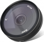 AstrHori 10mm F8 II Ultra Wide Angle Fisheye Lens Manual APS-C Lens with UV Filter Mirror Compatible with Nikon Z-Mount Mirrorless Camera Z50, ZFC (Black)