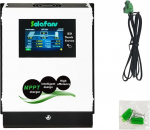 96V 60A MPPT kontroller, 6600W, p&auml;ikesepaneeli sisend, HD puuteekraan, 48V/60V/72V/84V/96V, 180V PV, aku reaktiveerimine, mitmekeelne Bluetoothiga