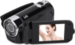 Goshyda digitaalne videokaamera Kaasaskantav 2,7-tolline 270&deg; p&ouml;&ouml;ramine 16X digitaalne zoom video DV kaamera koduseks kasutamiseks / reisimiseks (must)
