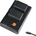 DSTE -UK-DSTE 2-pack aku ja Micro USB topeltlaadija, mis &uuml;hildub VBK180 ja Panasonic HC-V10, HC-V100, HC-V100M, HC-V500, HC-V500M, HC-V700, HC-V700M, HDC-HS60, HDC-SD60 digikaameratega.