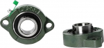 2 ST&Uuml;CKE &Auml;u&szlig;ere Gelenklager mit Kurzen Fu&szlig; Diamant Geh&auml;use SBLF 201 202 203 204 205 206 207 Einsatzlager(SBLF203 DI17mm)