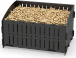 johgee pelletip&otilde;letuskorv, 29 &times; 20 &times; 17 cm Kaasaskantav pelletikorv kaminatele ja ahjudele