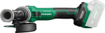 HIKOKI aku nurklihvmasin G1813DVE, lihvimisketta l&auml;bim&otilde;&otilde;t: 125 mm (18 V, t&uuml;hik&auml;igukiirus: 3200-8000 min-1/k&auml;iguga (AT-režiim), ajamspindel: M14, harjadeta, ilma aku, laadija ja transpordikohvrita)