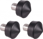 Andoer Universal Non-Slip 3/8 Inch Tripod Monopod Rubber Foot Spike for Andoer Benro Gitzo Manfrotto Tripod Monopod (Pack of 3)