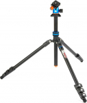 3 Legged Thing Patti 2.0 Flip Lock Tripod with AirHed Mini Ocean Blue