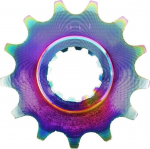 cyclingcolors Chain sprocket motorcycle moped scooter mofa mokick chain sprocket compatible with AM6 Minarelli Neo chrome 420 13 teeth gear pinion