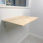 Schwebender Klapptisch f&uuml;r die W&auml;sche, Klapptisch zur Wandmontage, klappbarer Wandschreibtisch, an der Wand montierter klappbarer Computerschreibtisch, f&uuml;r K&uuml;che, Esszimmer, Hausbar, Werkba