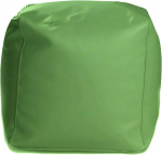 Ecopuf Cube Pouf Stool 50 x 50 x 50 cm T&auml;idetud pol&uuml;st&uuml;reeni (PS) t&auml;idisega Bean Bag Stool p&otilde;randapadi siseruumides kasutamiseks Stiilse disainiga jalatugi