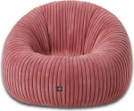 PATCH HOME Deluxe 2-in-1 n&ouml;&ouml;rist Bean Bag tugitool Bean Bag - m&auml;ngukotid t&auml;iskasvanutele ja lastele koos t&otilde;mblukuga - juba t&auml;idetud - ideaalne istumiseks ja lamamiseks (roosa, l&auml;bim&otilde;&otilde;t 145 cm)