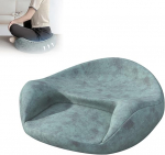 Zertylre meditatsioonipadi ergonoomilise disainiga, joogapadi, kaasaegne, libisemisvastane, m&auml;luvaht, pestav joogapadja kate, ideaalne jooga, meditatsiooni, zen - praktika ja istumisasendite jaoks (t&uuml;rkiissinine)