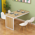 Klapptisch aus Massivholz, f&uuml;r K&uuml;che und Wohnzimmer, 4 Farboptionen, suurus: 120 x 50 x 75 cm, platzsparendes Design