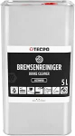 TECPO Brake Cleaner, 5 liitrine kanistriline piduripuhasti rasva eemaldaja, osade puhastusvahend, montaažipuhasti, rasva eemaldaja - &otilde;lide, rasvade, pidurite eemaldamiseks ja mustuse eemaldamiseks (1 x 5 L)