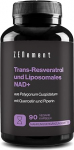 Zenement Trans-Resveratrol 500 mg, koos nikotiinamiidi, kvertsetiini ja piperiiniga, 90 kapslit | Anti-Aging, tervislik vananemine, antioks&uuml;dant | Vegan, allergiavaba, ilma s&auml;ilitusaineteta, GMO-vaba