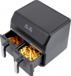 Just Perfecto 8-in-1 Airfryer XXL 8L - 1700W - With Touch Screen and LED Display - Grey