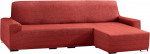 Eysa Aquiles Elastic Chaise Longue Short Arm Right, pol&uuml;ester-puuvillane, oranž, 43 x 37 x 14 cm