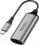 CableCreation USB C kuni 5Gbps Ethernet adapter, 5Gbps Multi-Gig LAN kiirused, &uuml;hildub tagasi 1GbE/2.5GbE-ga, bus-toitega, vastupidav, Plug and Play USB-C seadmetele