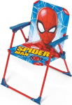 ARDITEX Spiderman klapptool, &otilde;uetool rannale, aeda ja terrassile, metallraam, plastist k&auml;etoed ja kangast iste Spidermaniga, 38 x 32 x 53 cm, sinine ja punane