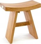 Divero Solid Stool Balut Teak puit t&ouml;&ouml;deldud Brown