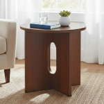 chairus puidust k&uuml;ljelaud elutuppa, v&auml;ike kohvilaud, &uuml;mmargune elutoa laud v&auml;ikestesse ruumidesse, diivanilaud, magamistoa &ouml;&ouml;kapp, 50 x 50 x 50 cm, p&auml;hkelpuu