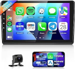 8 Core 4G + 64G autoraadio Android 15 Fiat Ducato 3 / Peugeot Boxer 2 / Citroen Jumper 2 2011-2022, 9-tolline HD IPS puuteekraaniga autoraadio koos Carplay Android auto GPS Wi-Fi Bluetooth FM RDS tagantj&auml;rele vaatega