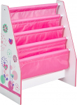 Flower and Birds Kids Sling Bookcase - Bedroom Storage by HelloHome