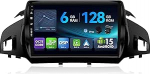 [6G + 128G, Octa-Core] - MSD Autoradio Ford Kuga (2013-2018) Android 15 GPS navigatsiooniraadio CarPlay Android auto roolijuhtimine Dual Band WiFi DSP DAB tagurduskaamera MIC 2 DIN 9-tolline