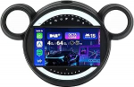 MSD [Eingebaut DAB+ ] - Android 15 Autoradio f&uuml;r BMW Mini Cooper R56 R60 (2007-2014) GPS Navi Radio | CarPlay Android Auto Lenkradsteuerung WiFi DSP | 4G+64G Octa-Core 2 Din 9 Zoll | Kamera MIC