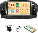 Hikity Android15 4+64G autoraadio Buick Regal 2009-2013/Opel Insignia 2008-2012 9-tollise Incell puuteekraaniga, autoradio traadita Carplay Android autoga, FM/RDS raadio BT GPS WiFi tagurdamine