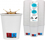 Enpack Valged j&otilde;upaberist tassid 200 ml pakend 1000 - kohvitassid tee, kohvi, h&otilde;&otilde;gveini v&otilde;i muude jookide serveerimiseks - Coffee To Go Cups - Coffee To Go Cups