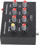 7-Band-Zweikanal-Digital-Equalizer, Hohe Basseinstellung f&uuml;r Auto-, Aluminiumlegierung