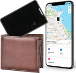 LOSHALL rahakoti otsingukaart, Bluetooth j&auml;lgimisseade, eseme otsija rahakoti ja pagasi jaoks, &uuml;hildub Apple Find My App'iga