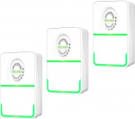 Culnflun 3 x Smart Power Saver, Power Save Energy Saver, 90-250 V energias&auml;&auml;stukarp, energias&auml;&auml;stu seade, intelligentne energias&auml;&auml;stupistik, PC materjal, pingeregulaator, energias&auml;&auml;stja (EL pistik)