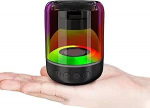 Mini Quran Lautsprecher Lampe, 3D Transparent Shell mit Wasserwellenlicht, Bluetooth 5.0, HD 360&deg; Surround Sound & Bass, APP/Fernbedienung, 18 Reziters & 15 Sprachen, Ideales muslimisches
