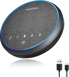 Konverentsik&otilde;lar mikrofoniga Bluetooth USB-k&otilde;lar arvutile, m&uuml;rasummutus, 360&deg; h&auml;&auml;le salvestamine, 43 tundi ooterežiimi, k&otilde;lar &uuml;hildub Zoom, Teams, Skype, kodukontoriga