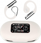 Fourmor avatud k&otilde;rvaga Bluetooth-peakomplekt juhtmevaba t&ouml;&ouml;, v&auml;rviline puuteekraan, Bluetooth 5.4, pikk aku kestvus, IPX5 veekindlus, ENC-m&uuml;rav&auml;hendus, DT3.0 suunatud heli&uuml;lekanne