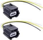 Young Wolf paar 3-pin PDC parkimisanduri juhtmestik 15 cm 56431345 &uuml;hildub Audi Renault'ga 56431345