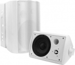 STUDIOFINIX 6,5-tolline 400-vattine veekindel v&auml;lisk&otilde;lar v&auml;lisk&otilde;lar Bluetooth seinak&otilde;lar veekindel ilmastikukindel terrassi garaažile kodu &otilde;ues (valge)