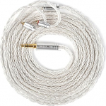 KBEAR JunTian IEM k&otilde;rvaklappide kaabel, 2m k&otilde;rvamonitorikaabel, 16 Core 5N OCC h&otilde;betatud k&otilde;rvaklappide pikenduskaabel Shure SE215, SE215 Pro, SE846, Audiophile ja trummaritele (MMCX, 3.5)