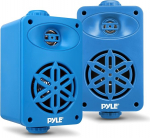 Pyle Usa PDWR35BL Siseruumide v&auml;lisk&otilde;lar 200 W veekindel 3,5" 2-tasandiline t&auml;isulatuslik s&uuml;steem 1/2" k&otilde;rge vastavusega pol&uuml;meerist k&otilde;rgk&otilde;lariga koju, paati, merele, tekile.