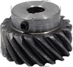 Linkes und rechtes 1-teiliges Schr&auml;gzahnrad, 1,5 m, 18 Z&auml;hne, Innenloch, 8/10/12/14 mm Zahnrad aus Kohlenstoffstahl(Left,1.5M18T 8mm hole)