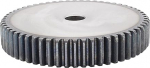 Cylindrical Gear 2M57T/58T/59T/60T Low Carbon Steel High Frequency Quenching Tooth Flat Gear Tooth Height 20mm Inner Hole 16mm(58 Teeth)