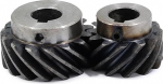 Schr&auml;gverzahntes Zahnrad, 2 Module, 22 Z&auml;hne, Innenloch 14 mm, Schr&auml;gverzahntes Rei&szlig;verschlusszahnrad, Ritzel 45 Grad, 1 St&uuml;ck(1pcs Right hand)